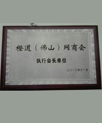 橙道（佛山）網(wǎng)商會(huì) 執(zhí)行會(huì)長單位